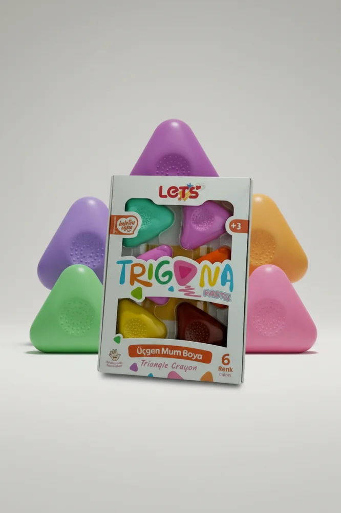 Lets Mum Boya 6 Pastel Renkler Trigona L03001