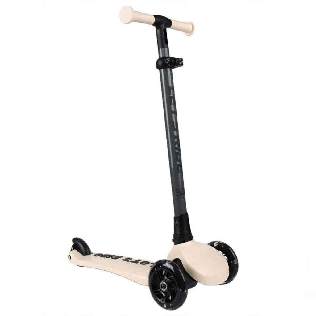 Let's Ride Two Işıklı Katlanabilir 3 Tekerlekli Scooter Bej Let's Ride Two Işıklı Katlanabilir 3 Tekerlekli Scooter Bej