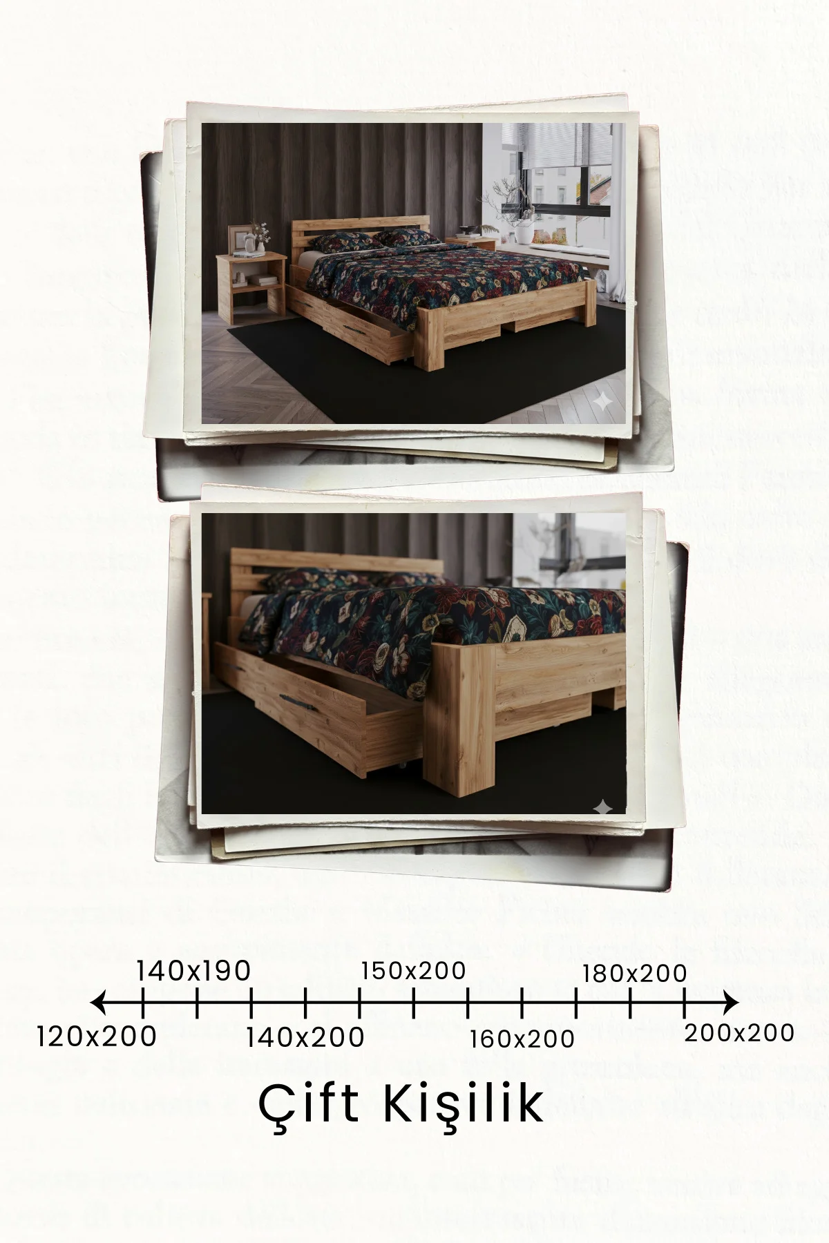 Letto 4 Çekmeceli Modern Karyola - 1. Sınıf 18 mm MDF ve Tekerlekli Geniş Depolama Alanlı Karyola Letto 4 Çekmeceli Modern Karyola - 1. Sınıf 18 mm MDF ve Tekerlekli Geniş Depolama Alanlı Karyola Fiyatı, Yorumları ve Özellikleri