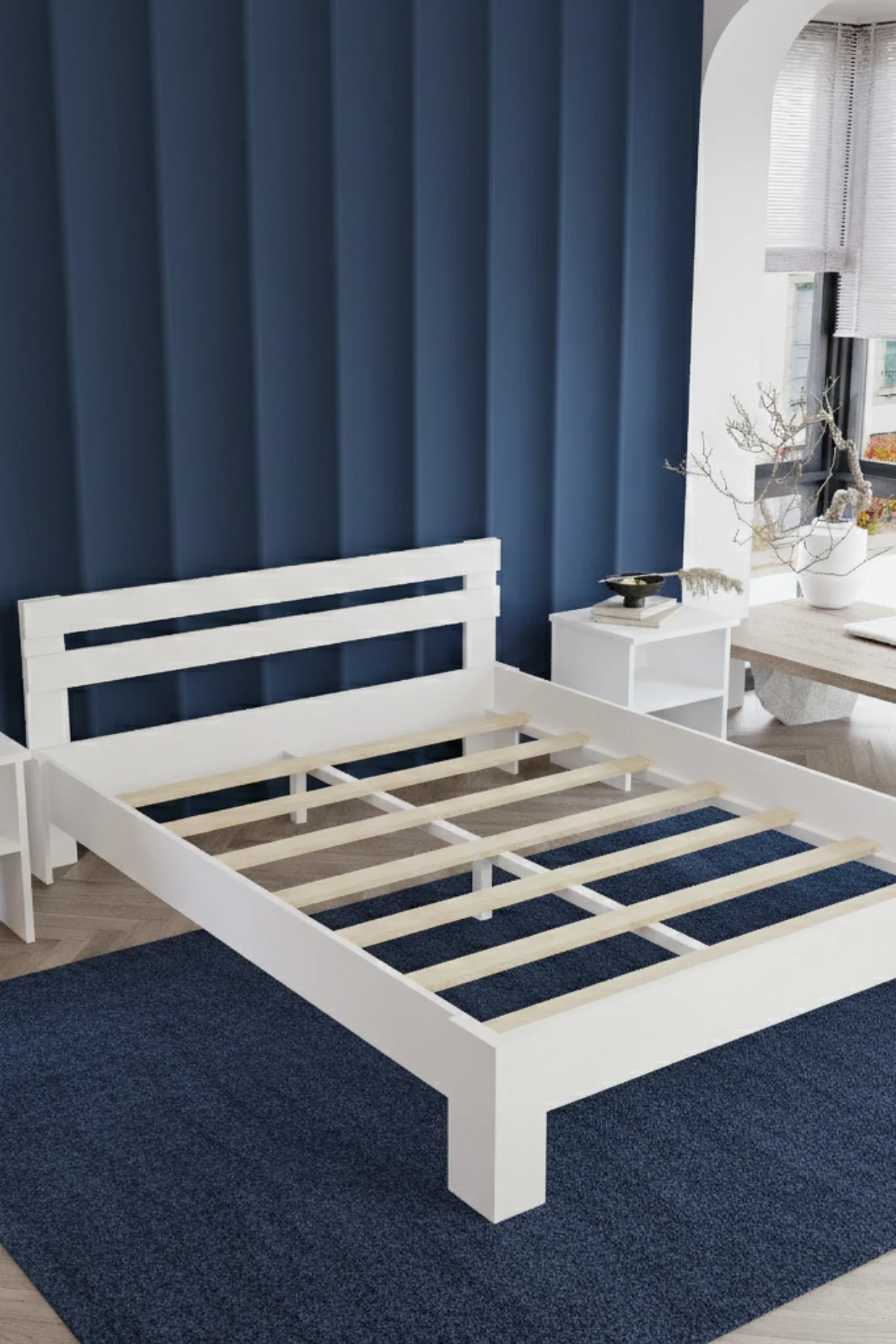 Letto Çift Kişilik 18 mm MDF Modern Karyola ve İkili Komodin Seti Letto Çift Kişilik 18 mm MDF Modern Karyola ve İkili Komodin Seti Fiyatı, Yorumları ve Özellikleri