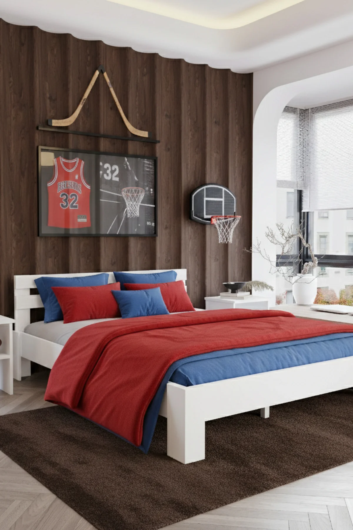 Letto Çift Kişilik 18 mm MDF Modern Karyola ve İkili Komodin Seti Letto Çift Kişilik 18 mm MDF Modern Karyola ve İkili Komodin Seti Fiyatı, Yorumları ve Özellikleri
