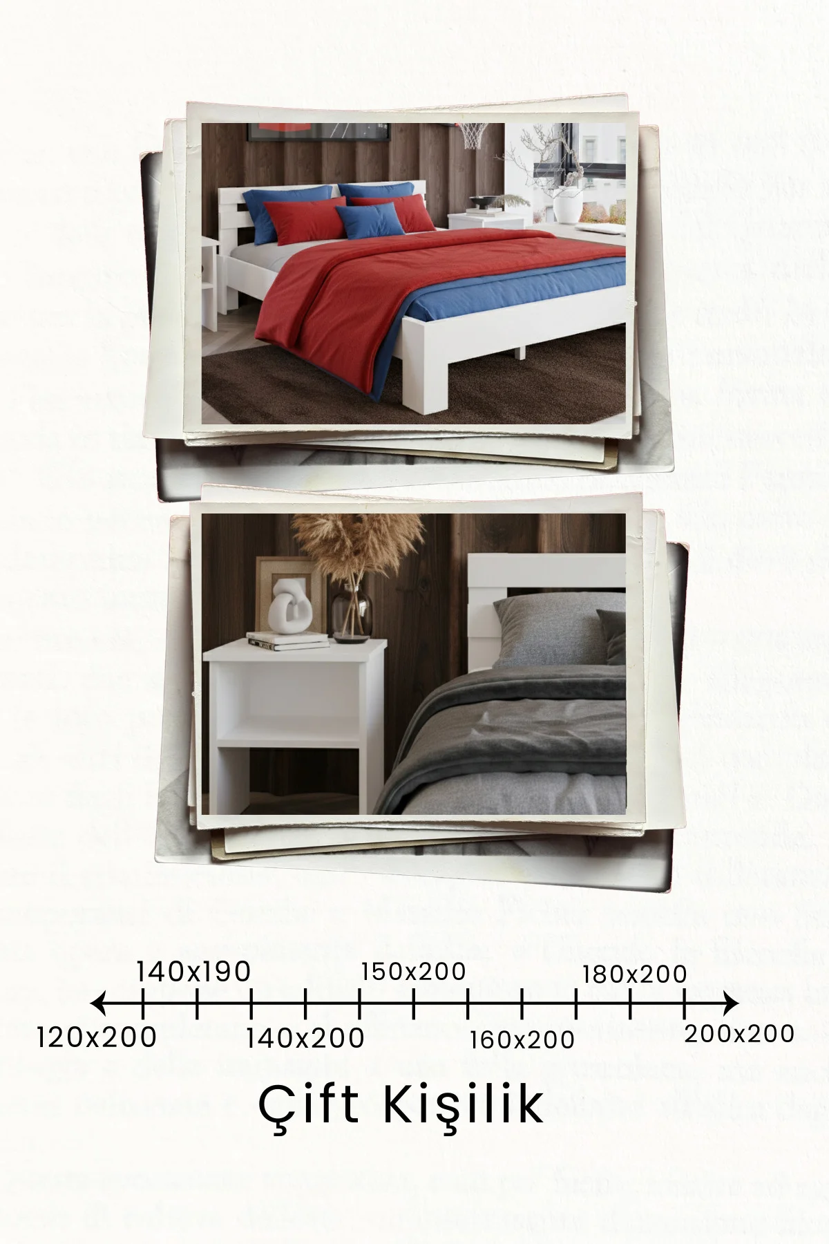 Letto Çift Kişilik 18 mm MDF Modern Karyola ve İkili Komodin Seti Letto Çift Kişilik 18 mm MDF Modern Karyola ve İkili Komodin Seti Fiyatı, Yorumları ve Özellikleri