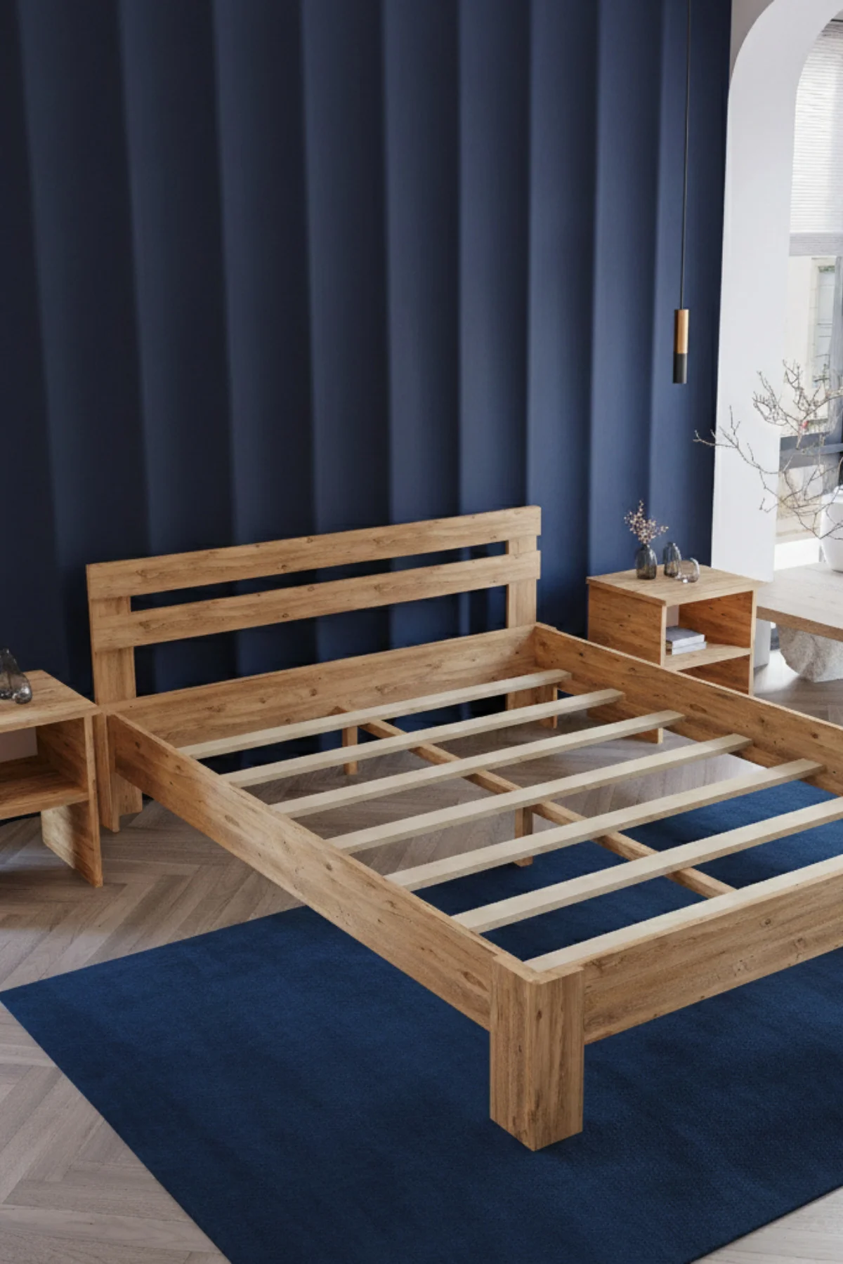 Letto MDF Modern Karyola - 1. Sınıf 18 mm MDF Tasarım Masif Görünümlü Sağlam Karyola Letto MDF Modern Karyola - 1. Sınıf 18 mm MDF Tasarım Masif Görünümlü Sağlam Karyola Fiyatı, Yorumları ve Özellikleri