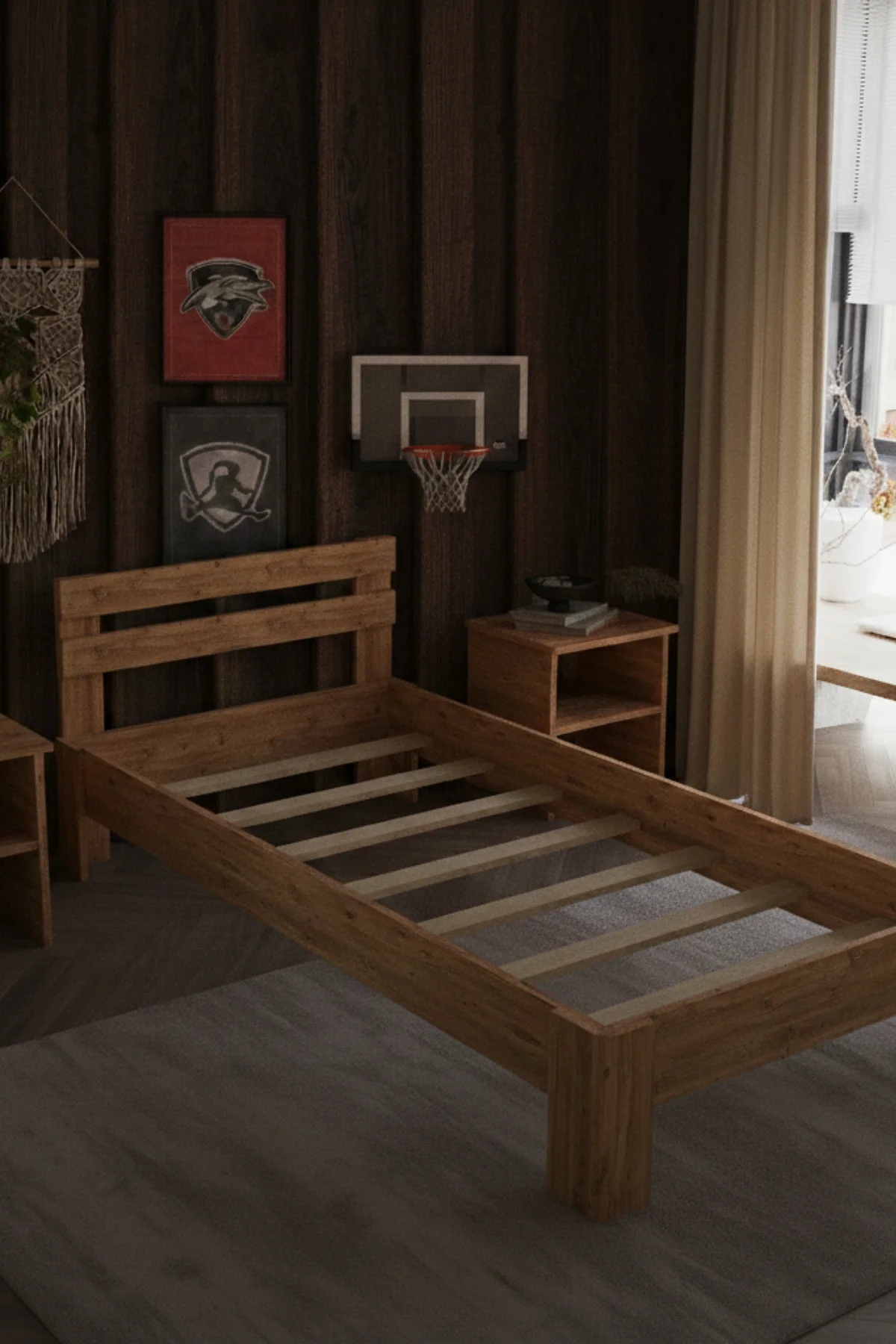 Letto Tek Kişilik Modern Genç Karyolası - 1. Sınıf MDF Şık Sarsılmaz ve Kompakt Tasarım Karyola Letto Tek Kişilik Modern Genç Karyolası - 1. Sınıf MDF Şık Sarsılmaz ve Kompakt Tasarım Karyola Fiyatı, Yorumları ve Özellikleri