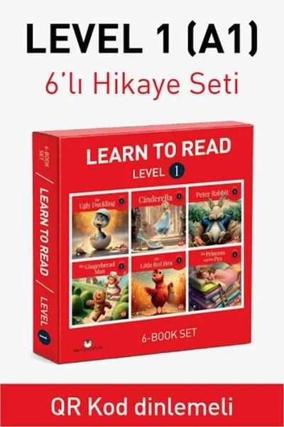 Level 1 İngilizce Hikaye Seti (6 Kitap) Fiyatı, Yorumları ve Özellikleri