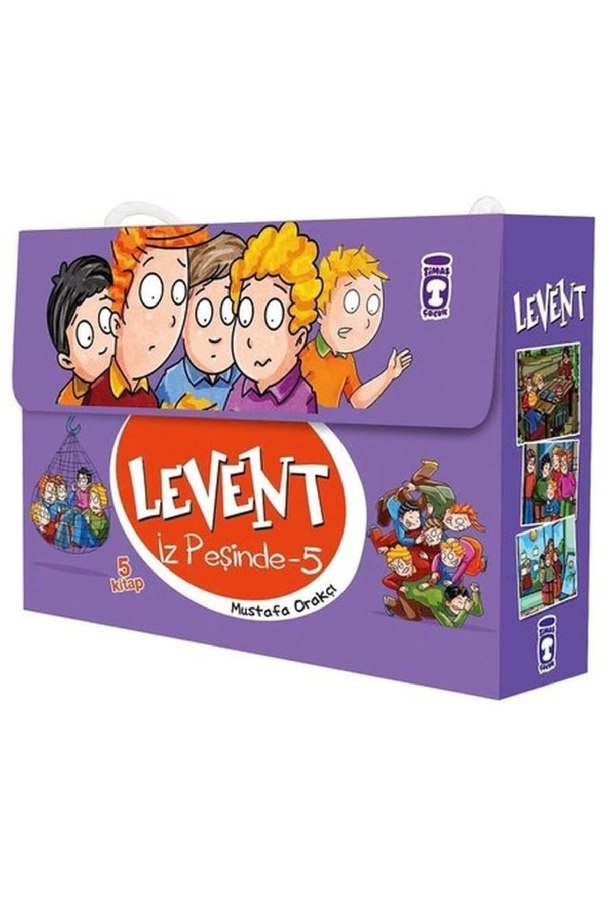 Levent Iz Peşinde - 05 Set (5 KİTAP TAKIM)