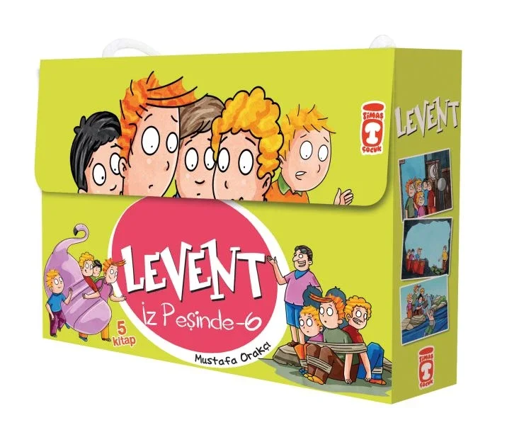 Levent İz Peşinde - 06 Set (5 Kitap Takım) Fiyatı, Yorumları ve Özellikleri