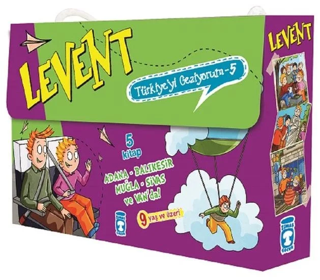 Levent Türkiye'yi Geziyorum - 5 (5 Kitap Takım) Fiyatı, Yorumları ve Özellikleri