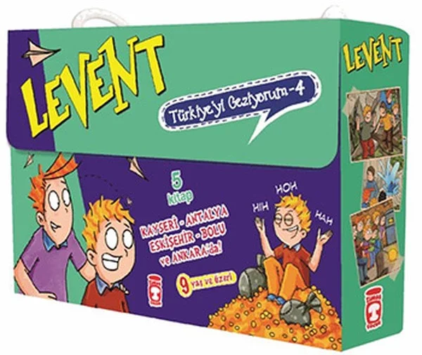 Levent Türkiye'yi Geziyorum - 4 (5 Kitap Takım) Fiyatı, Yorumları ve Özellikleri