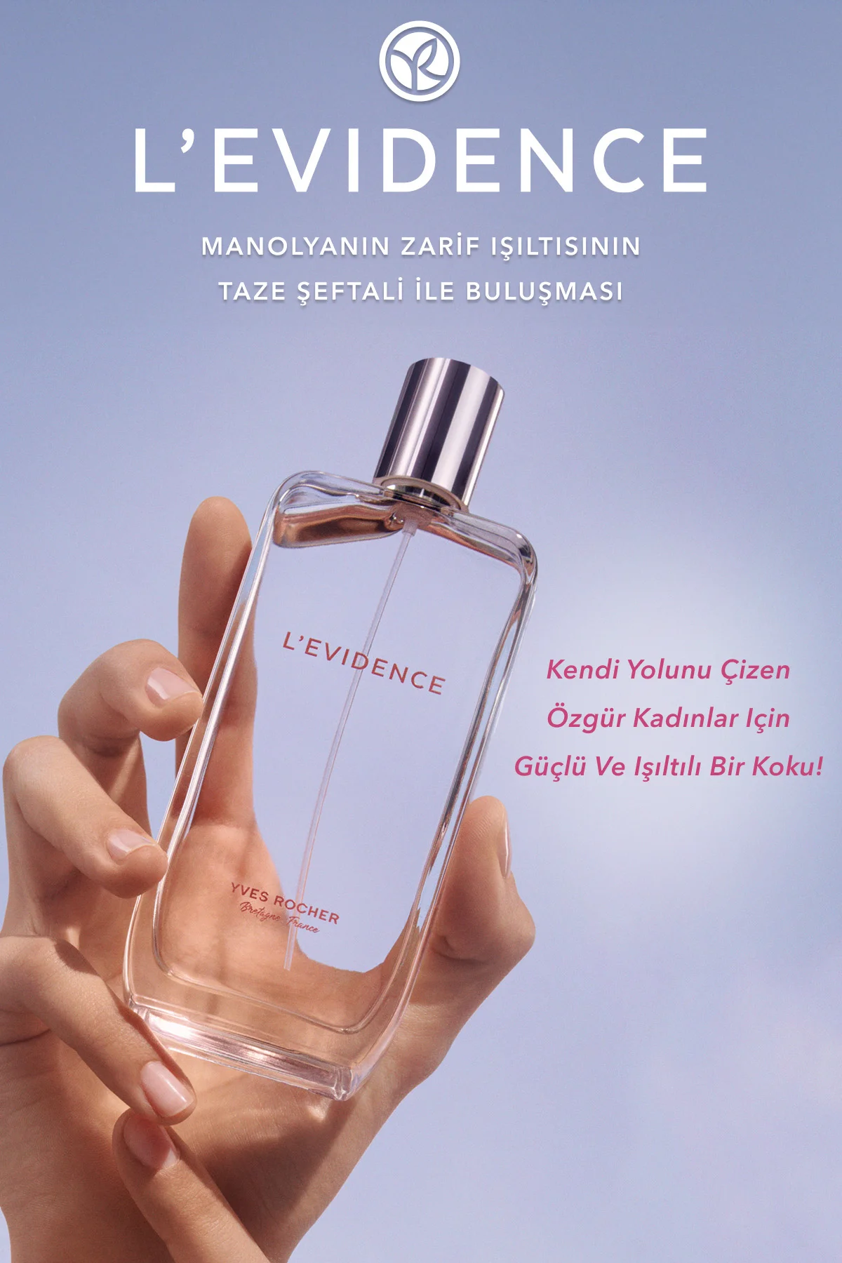L'evidence EDP- Comme Une Evidence- Kadın Parfüm-Vegan-50ml