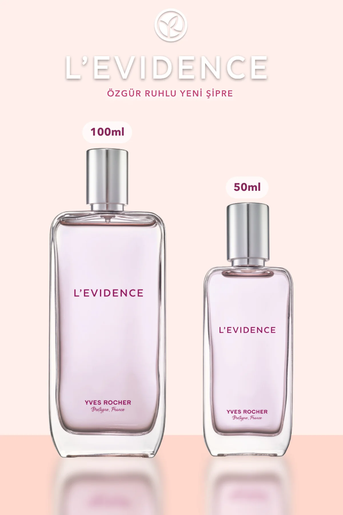 L'evidence EDP- Comme Une Evidence- Kadın Parfüm-Vegan-50ml