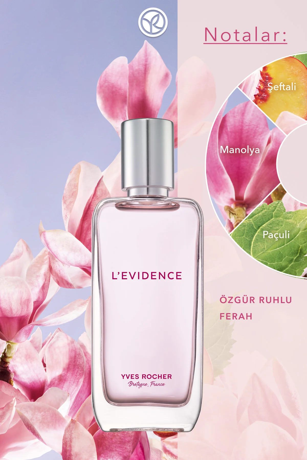 L'evidence EDP- Comme Une Evidence- Kadın Parfüm-Vegan-50ml