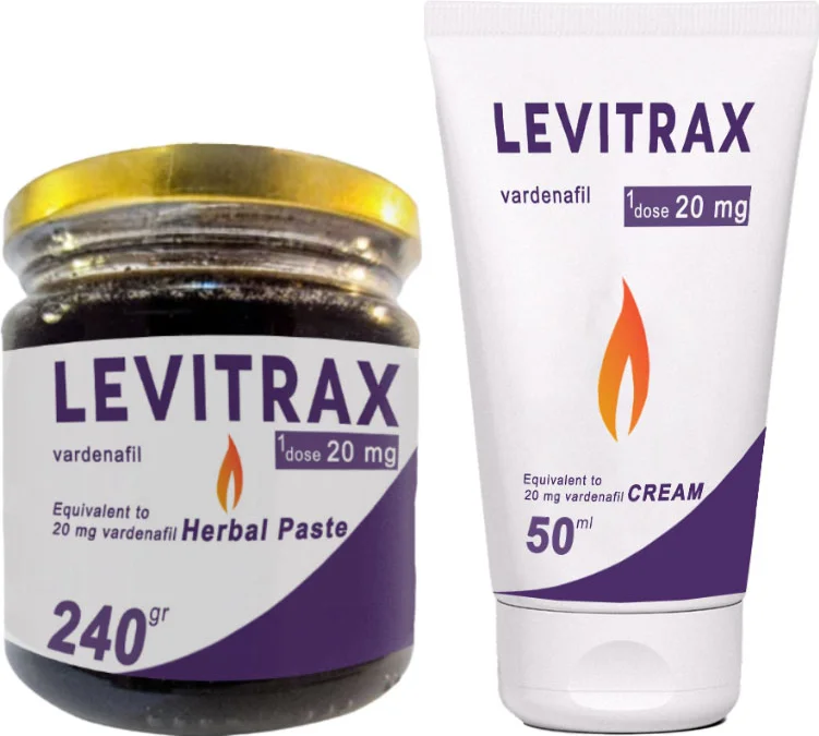 Levitrax Macun 240gr + Levitrax Krem 50ml: Erkek Performans Seti