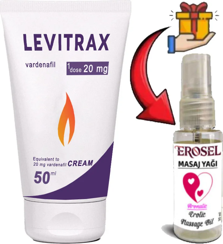 Levitrax Performans Kremi 50ml + Hediye Erosel Masaj Yağı Fiyatı, Yorumları ve Özellikleri