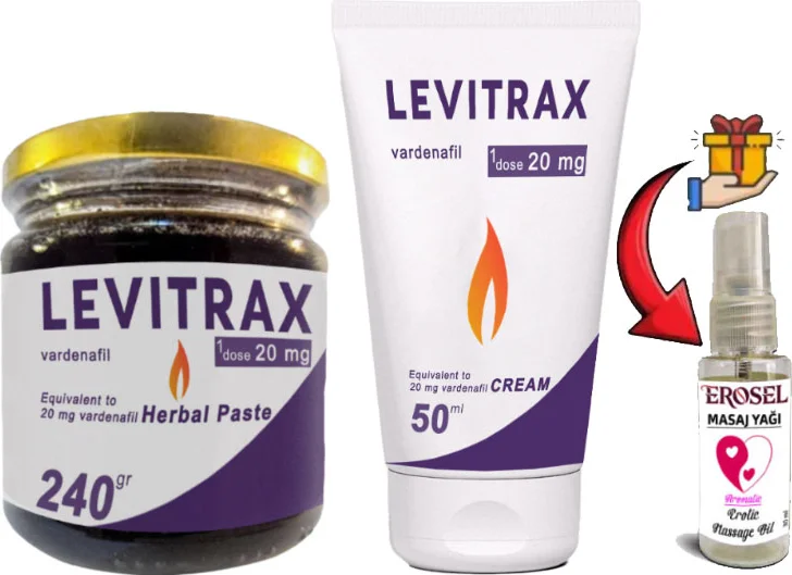 Levitrax Performans Seti - 240gr Macun + 50ml Krem + Erosel Masaj Yağı Hediye Fiyatı, Yorumları ve Özellikleri