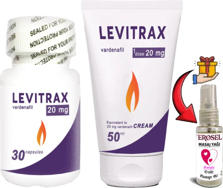 Levitrax Performans Seti: 30 Kapsül + 50ml Krem + Hediye Masaj Yağı Fiyatı, Yorumları ve Özellikleri