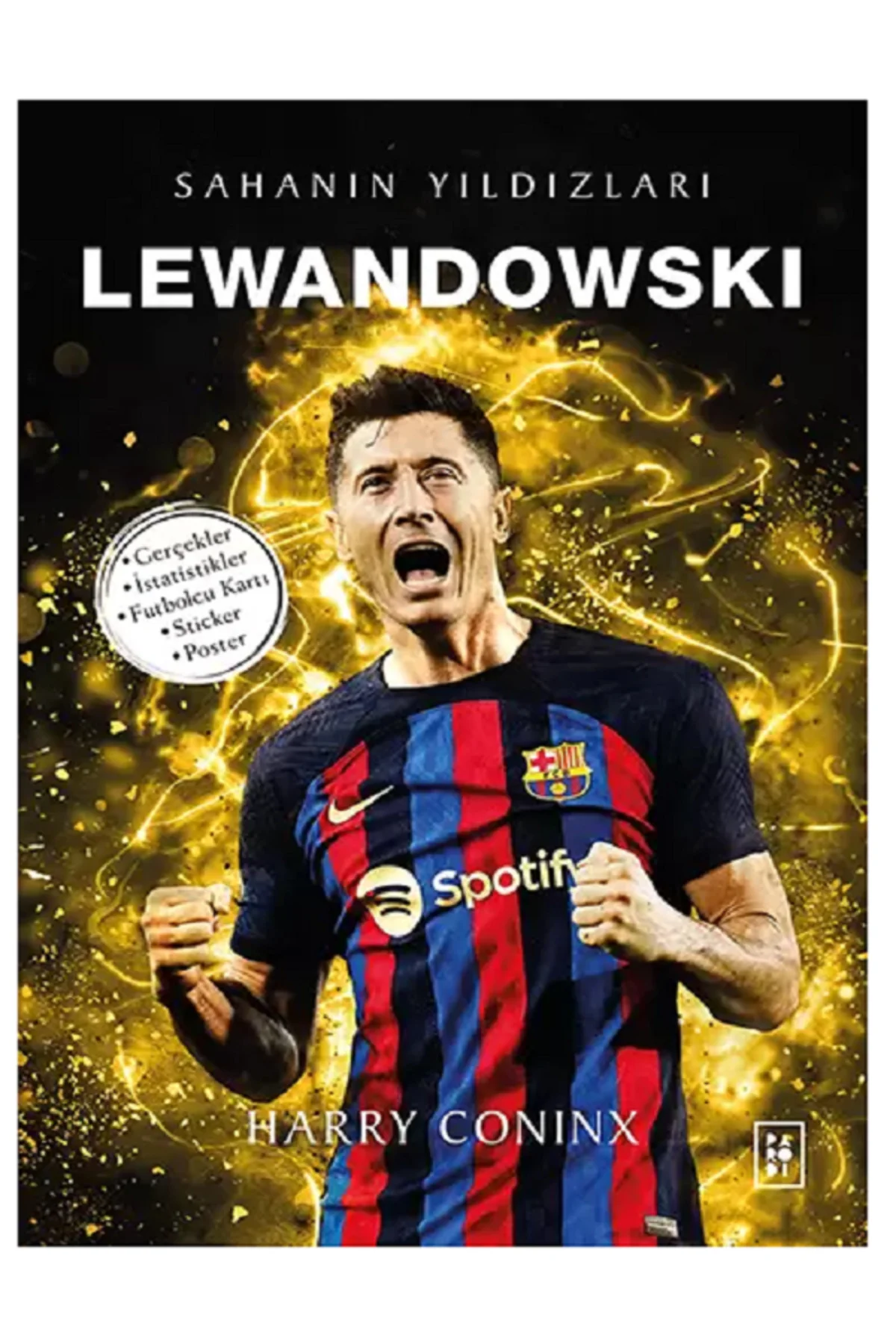 LEWANDOWSKİ - Sahanın Yıldızları ( Büyük Poster Sticker Futbolcu 