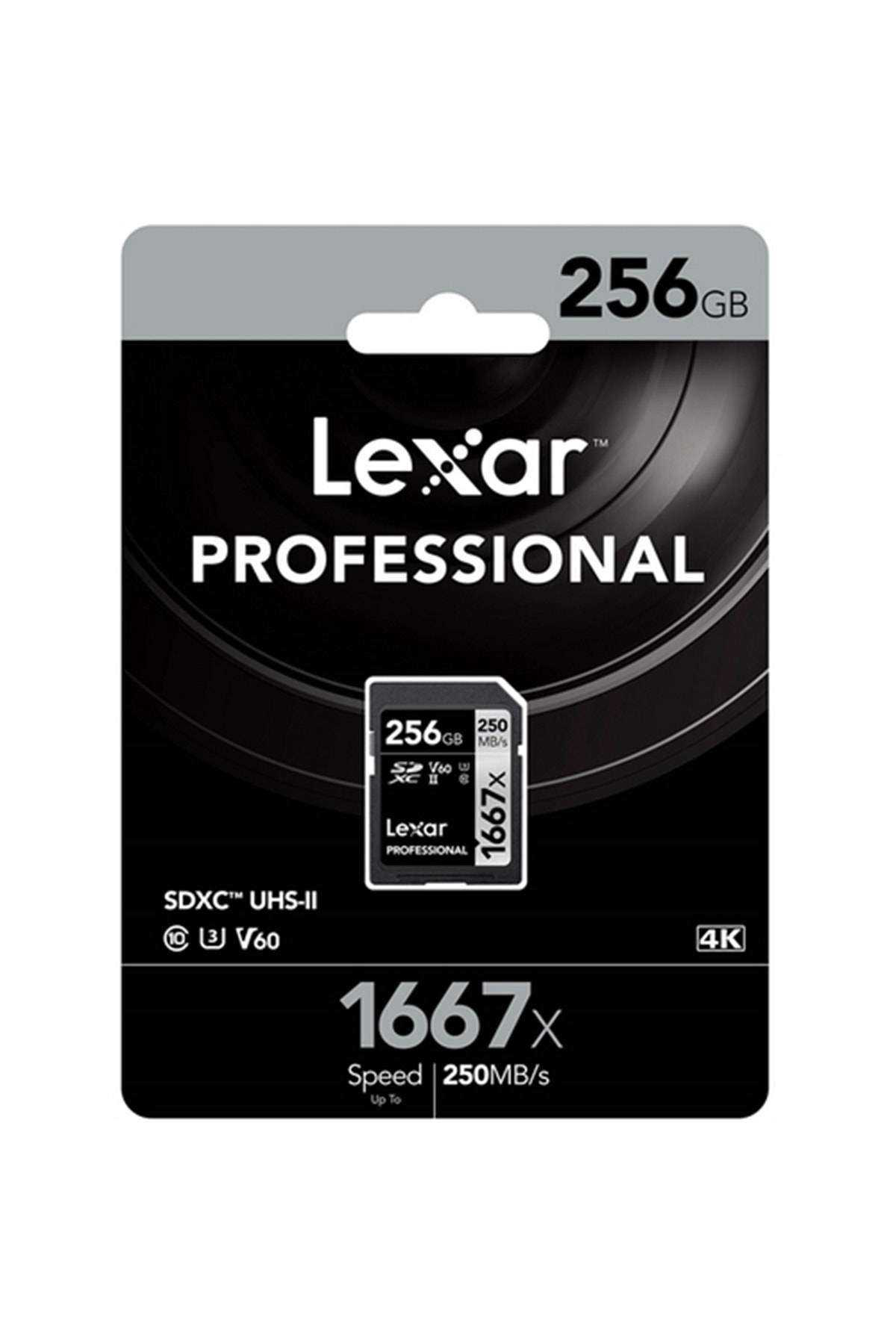Lexar  256Gb Professional 1667X Sdxc Hafiza Karti