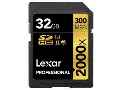 Lexar  32Gb Professional 2000X Sdxc Uhs-İi U3(V90)