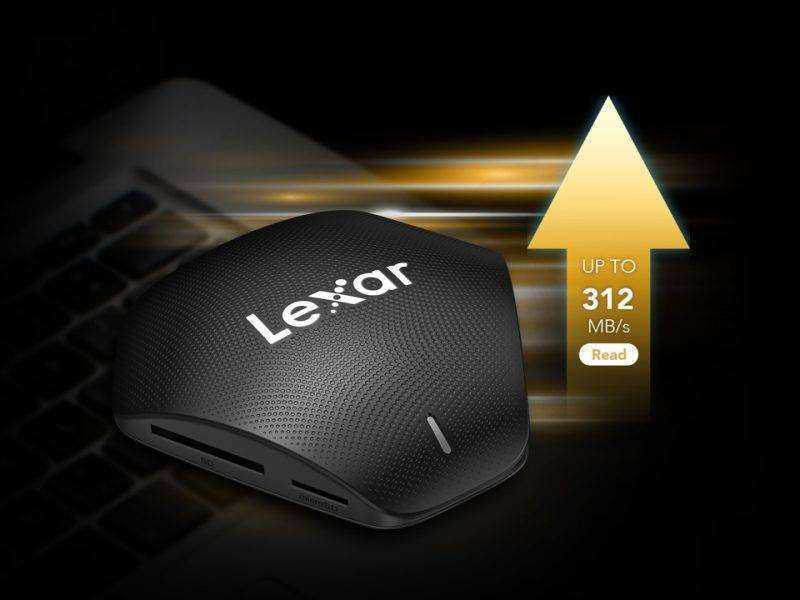 Lexar  Prof. Multi-Card 3-İn-1 Usb 3.1 Kart Okuyucu