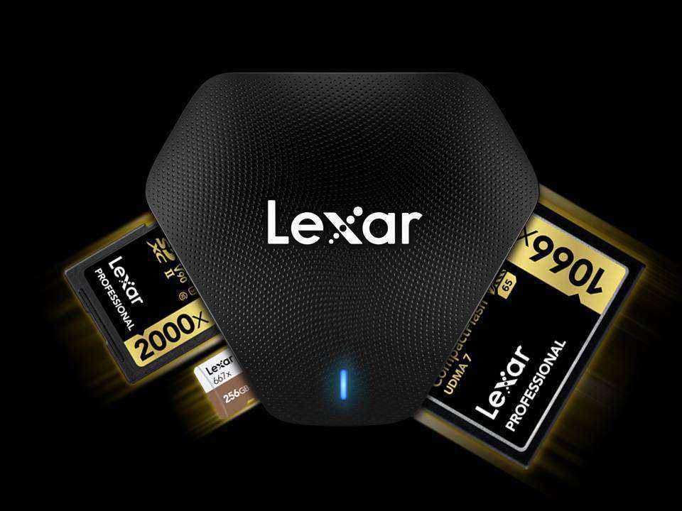 Lexar  Prof. Multi-Card 3-İn-1 Usb 3.1 Kart Okuyucu