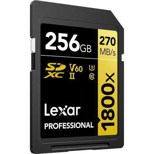 Lexar  Sd 256Gb Profesyonel 1800X Uhs-İi Sdxc Hafiza Karti (Gold S