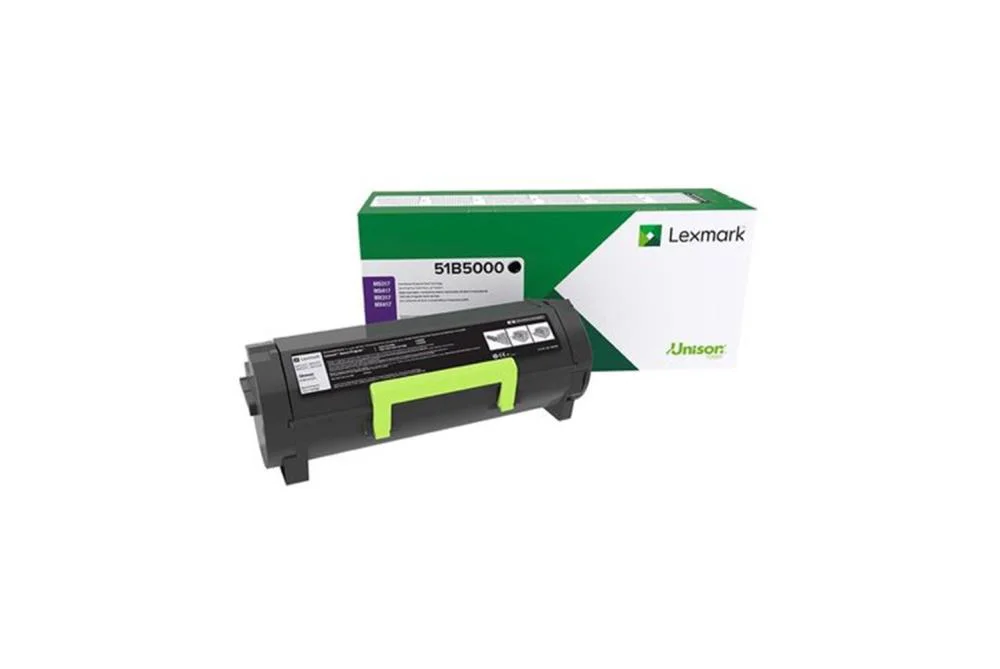 Lexmark 51B5000 2.500 Sayfa Black Siyah Toner MS317-417-517-617 M