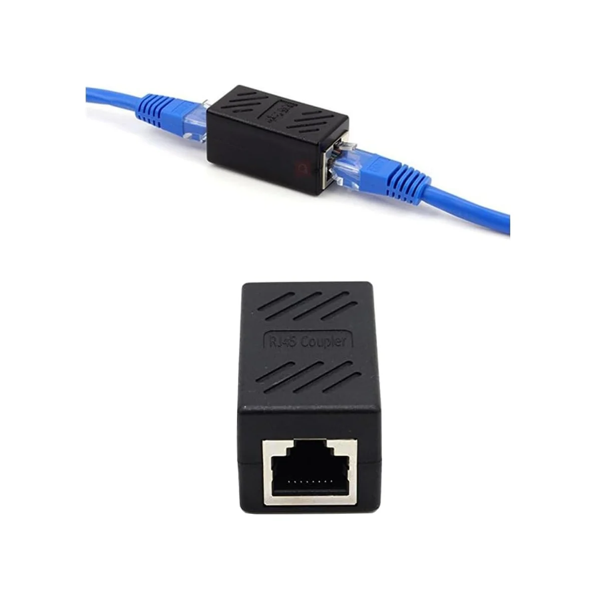Lexroo 1 Portlu Ethernet Splitter, Çift Lan Kablosu, Ethernet Bölücü, Rj45 Dişi Adaptör Konnektörü Lexroo 1 Portlu Ethernet Splitter, Çift Lan Kablosu, Ethernet Bölücü, Rj45 Dişi Adaptör Konnektörü