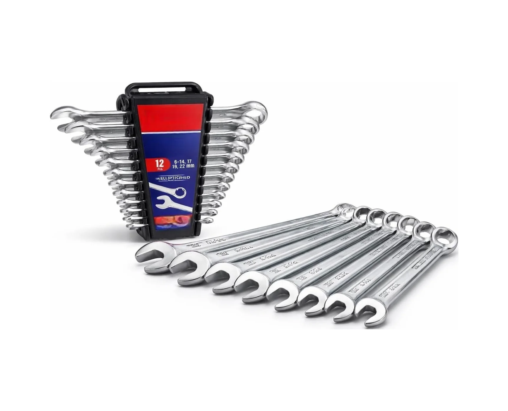 Lexroo 12 Parça Kombine Anahtar Takımı Cr-v Chrome Vanadium Çelik Lexroo 12 Parça Kombine Anahtar Takımı Cr-v Chrome Vanadium Çelik