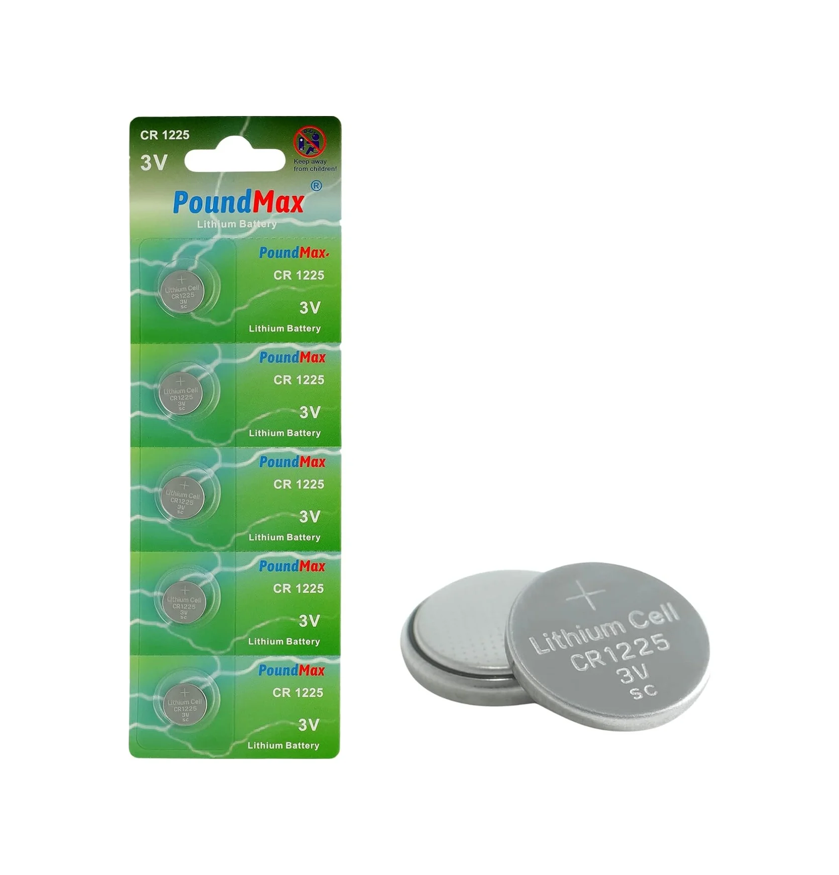 Lexroo 1225 Cr1225 Dl1225 3 V Lityum Düğmeli Piller 5'li Paket Lexroo 1225 Cr1225 Dl1225 3 V Lityum Düğmeli Piller 5'li Paket - Görsel 2