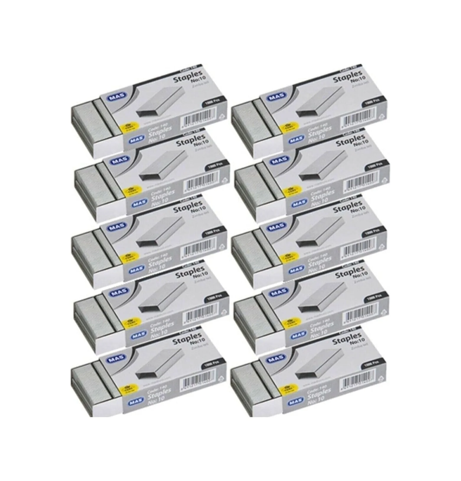 Lexroo 140 Zımba Teli No:10 Beyaz 10 Paket Lexroo 140 Zımba Teli No:10 Beyaz 10 Paket