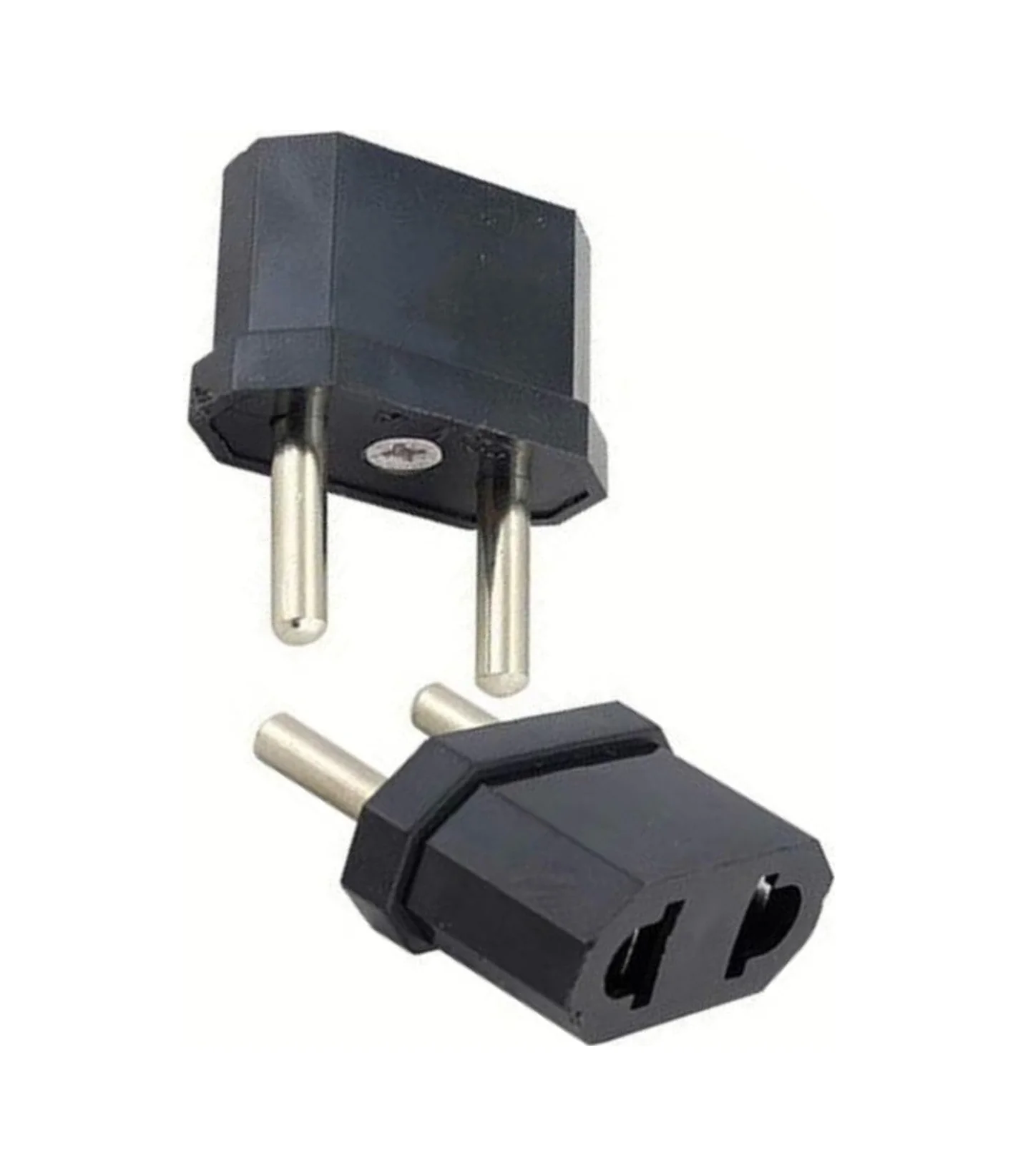 Lexroo 2 Adet Amerikan Tipi Jack Fişi Standart Fişe Çevirici Adaptör -türk Tipi Fişe Dönüştürücüsü Lexroo 2 Adet Amerikan Tipi Jack Fişi Standart Fişe Çevirici Adaptör -türk Tipi Fişe Dönüştürücüsü