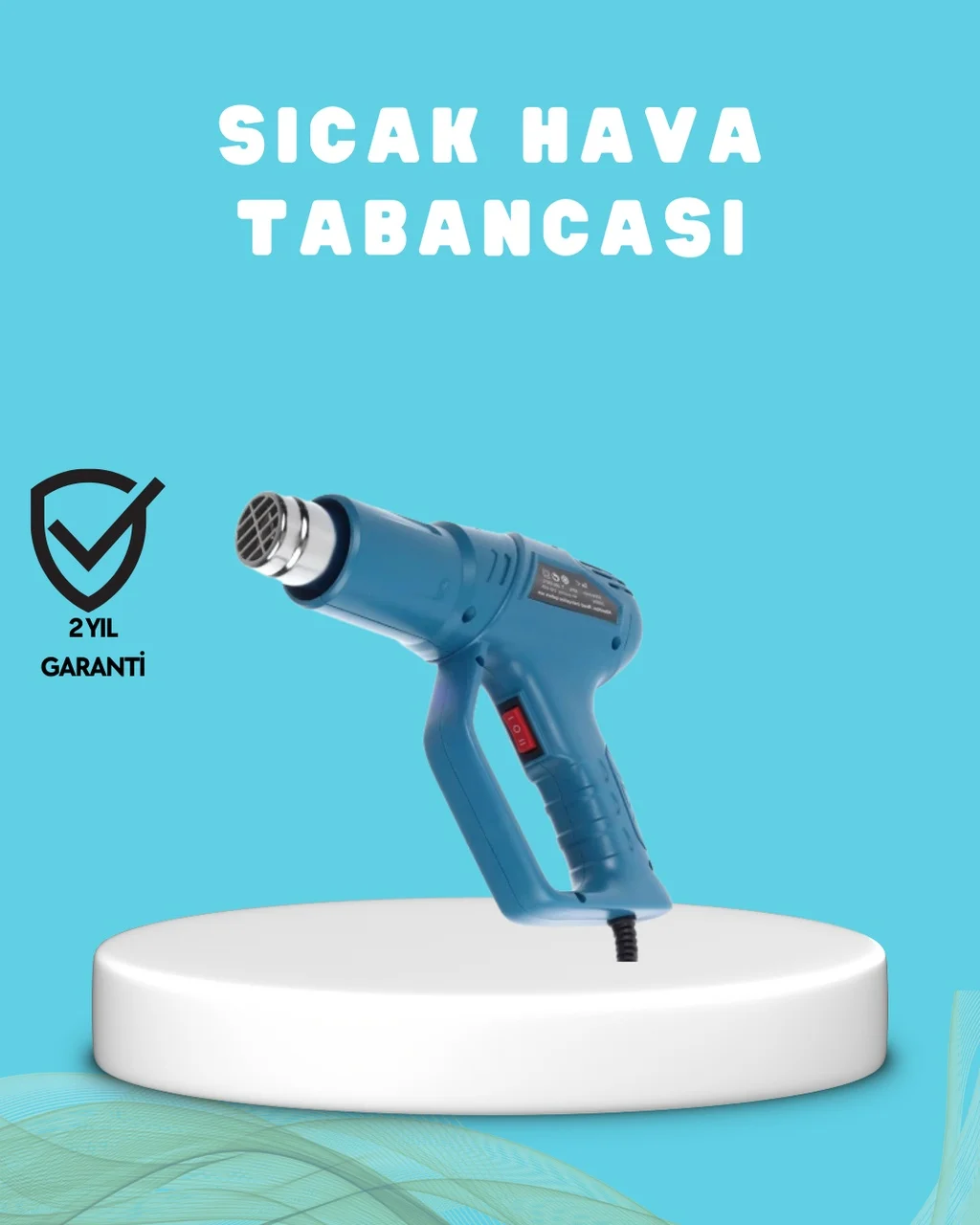 Lexroo 2000w Sıcak Hava Üfleme Tabancası Seramik Rezistanslı Profesyonel Lexroo 2000w Sıcak Hava Üfleme Tabancası Seramik Rezistanslı Profesyonel