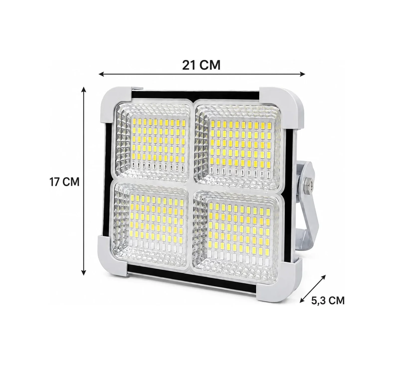 Lexroo 200w Solar Led Projektör, 3 Renk Işık Modlu Şarjlı Kamp Lambası Standart Lexroo 200w Solar Led Projektör, 3 Renk Işık Modlu Şarjlı Kamp Lambası Standart