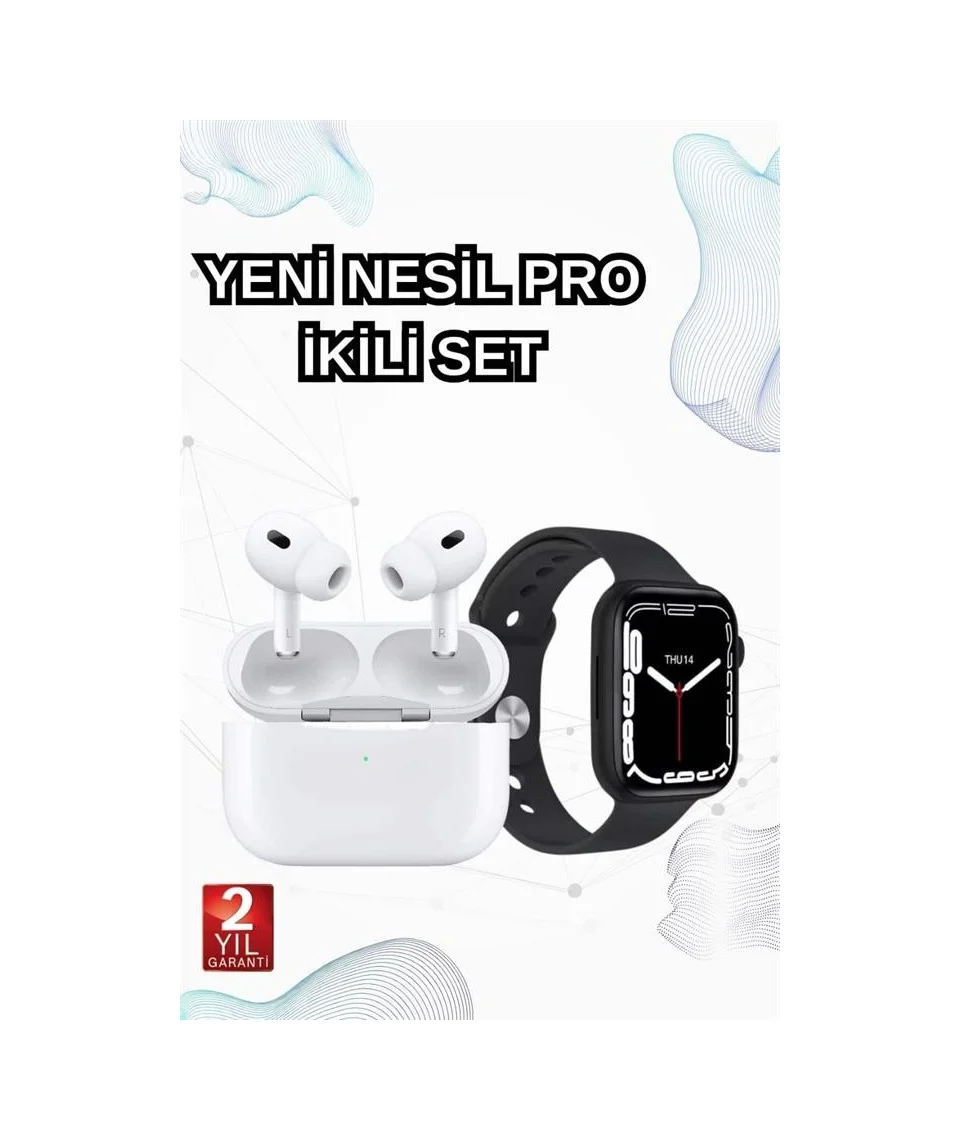 Lexroo 2025 Model Akıllı Saat Ve Yeni Nesil Pro Bluetooth Kulaklık Tws Yüksek Ses Kaliteli Standart Lexroo 2025 Model Akıllı Saat Ve Yeni Nesil Pro Bluetooth Kulaklık Tws Yüksek Ses Kaliteli Standart