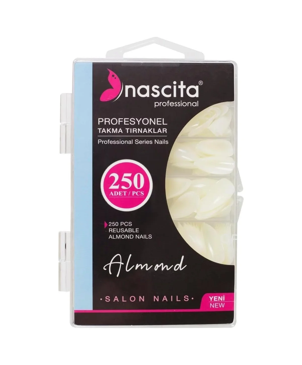 Lexroo 250'li Kutulu Almond Takma Tırnak - 172 Lexroo 250'li Kutulu Almond Takma Tırnak - 172
