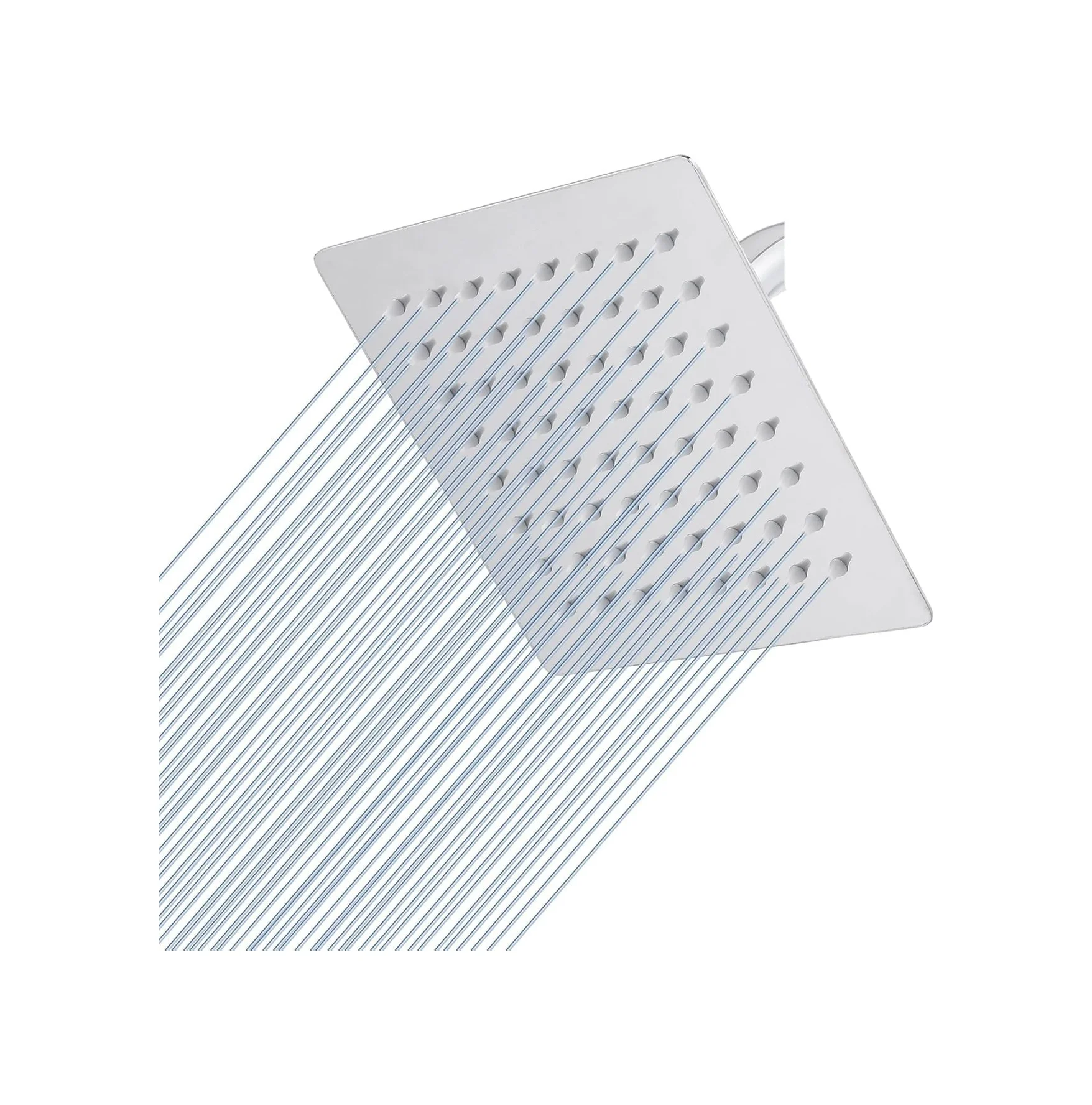 Lexroo 25x25 Cm Kare Paslanmaz Çelik Tepe Duş Başlığı Çok Renkli Lexroo 25x25 Cm Kare Paslanmaz Çelik Tepe Duş Başlığı Çok Renkli