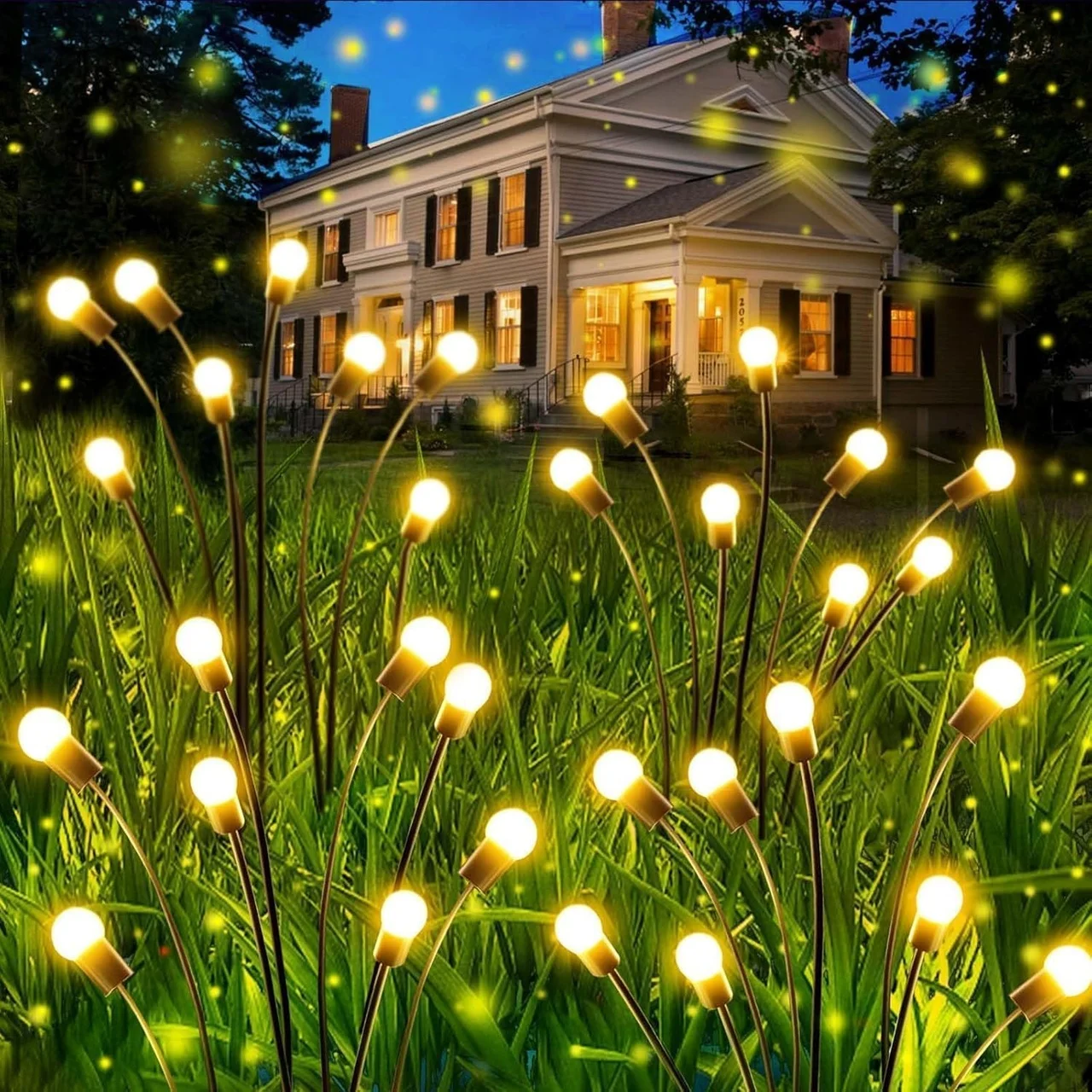Lexroo 2'li Paket 6'lı Ateş Böceği Bahçe Aydınlatması Solar Güneş Enerjisi Bahçe Aydınlatması Güneş Standart Lexroo 2'li Paket 6'lı Ateş Böceği Bahçe Aydınlatması Solar Güneş Enerjisi Bahçe Aydınlatması Güneş Standart