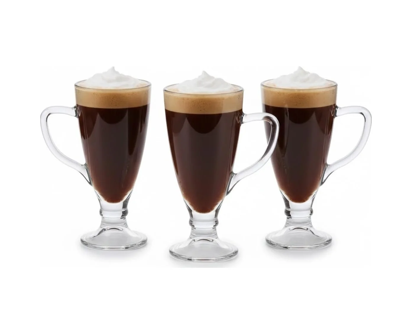 Lexroo 3 Lü Cam Kupa Seti 250 Ml Ayaklı Şeffaf Kahve Ve Tatlı Bardağı Lexroo 3 Lü Cam Kupa Seti 250 Ml Ayaklı Şeffaf Kahve Ve Tatlı Bardağı