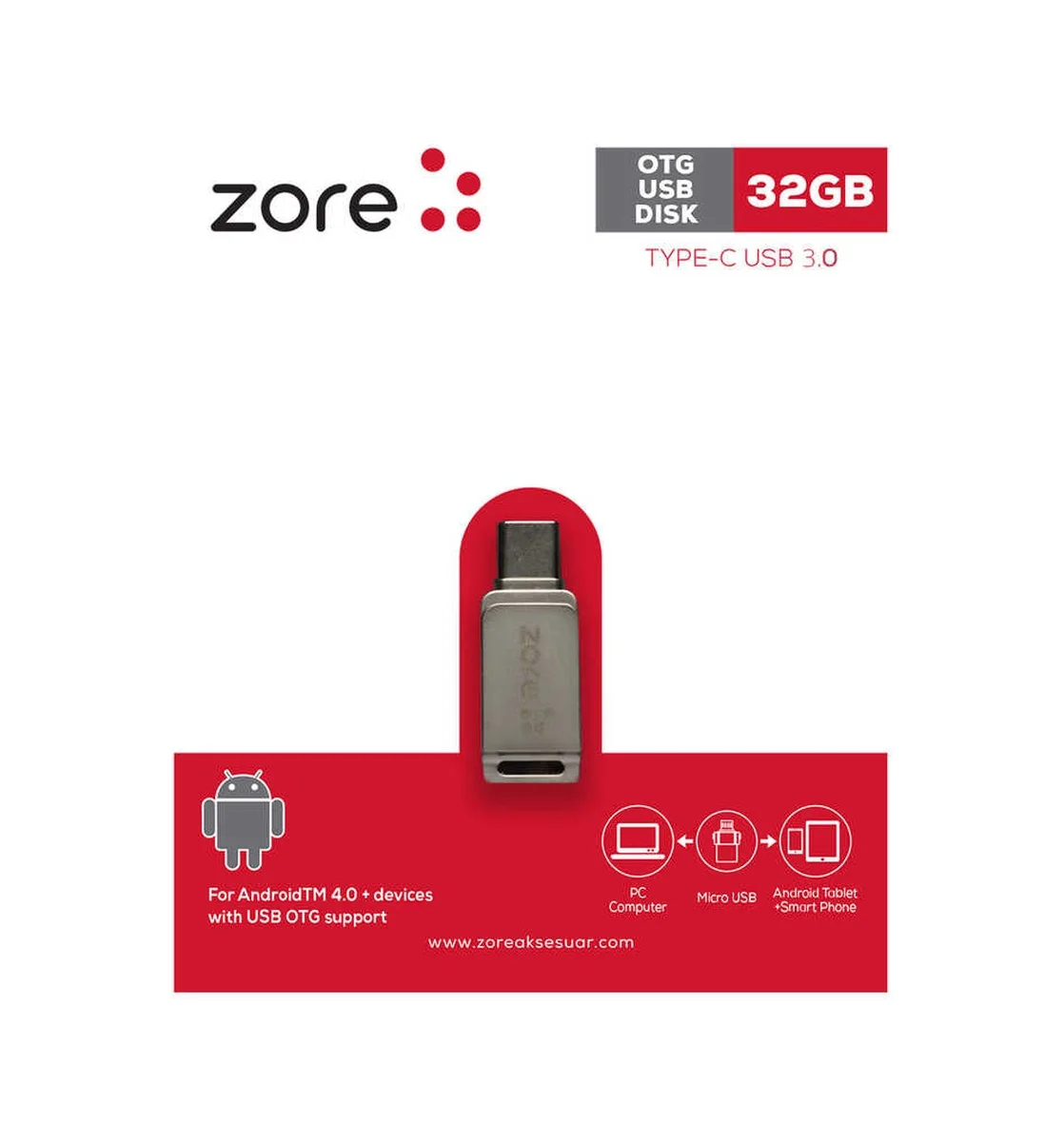Lexroo 3.0 Type-c Metal Otg 32 Gb Standart Lexroo 3.0 Type-c Metal Otg 32 Gb Standart