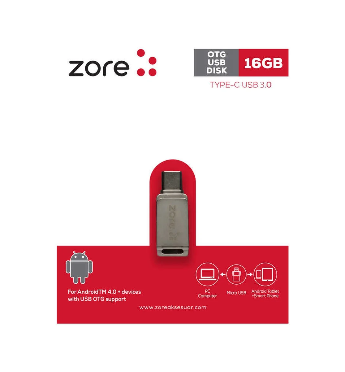 Lexroo 3.0 Type-c Metal Otg 16 Gb Standart Lexroo 3.0 Type-c Metal Otg 16 Gb Standart