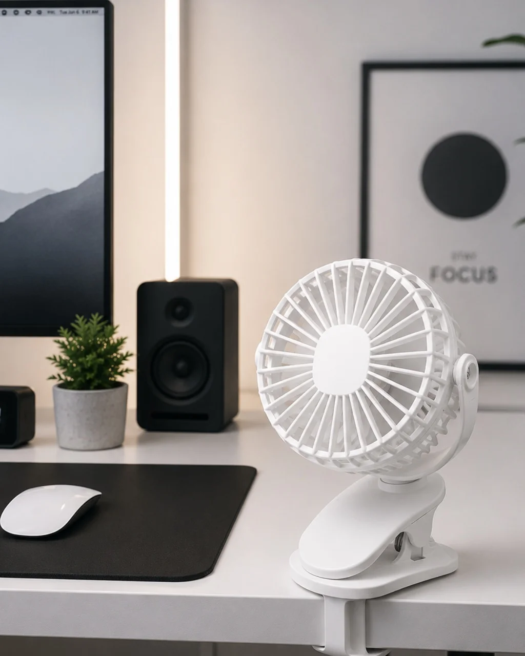 Lexroo 360 Derece Ayarlanabilir Sessiz Çalışan Mandallı Fan Lexroo 360 Derece Ayarlanabilir Sessiz Çalışan Mandallı Fan