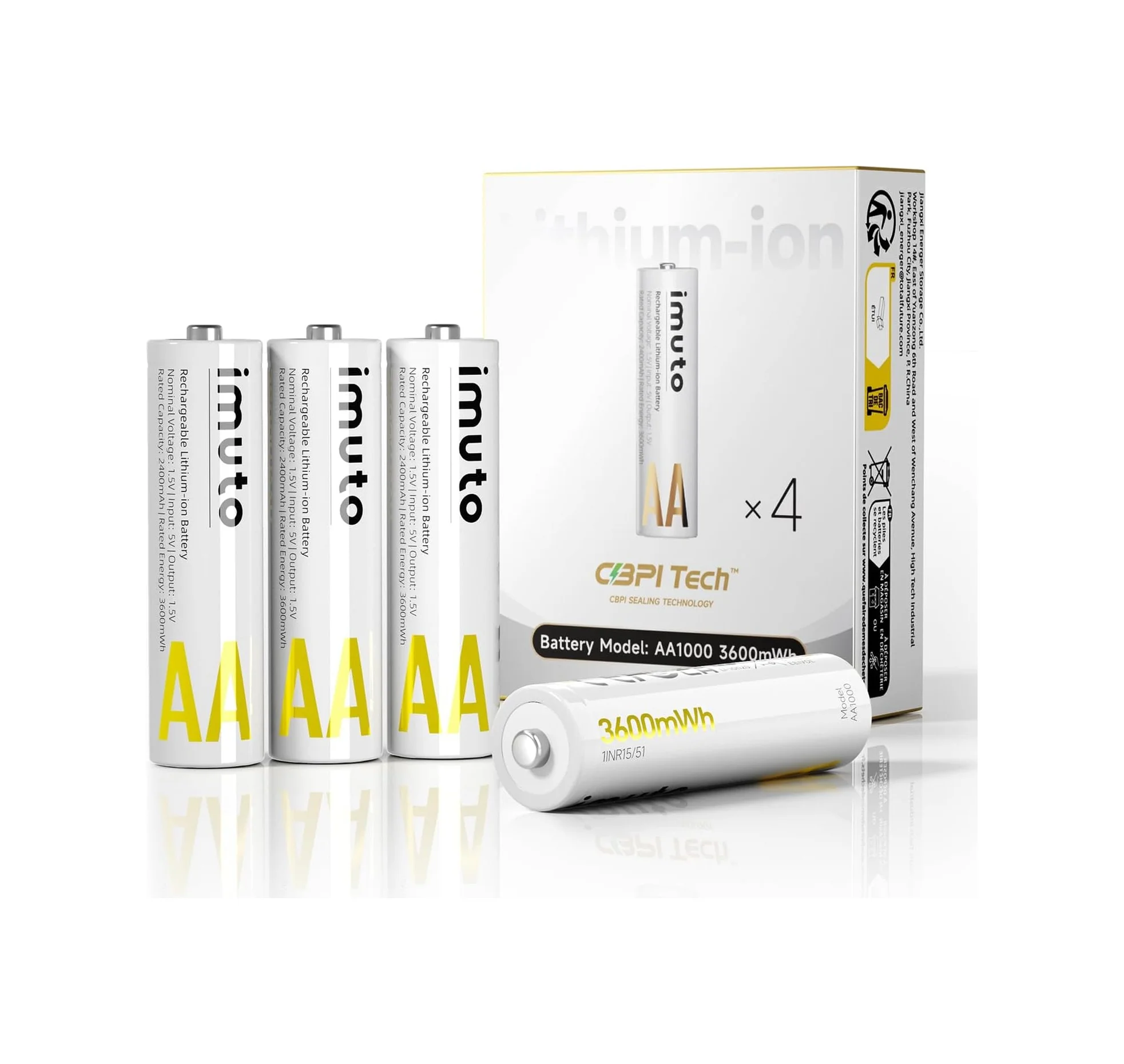 Lexroo 3600mwh Aa Şarj Edilebilir Lityum Pil 4 Lü Paket Lexroo 3600mwh Aa Şarj Edilebilir Lityum Pil 4 Lü Paket