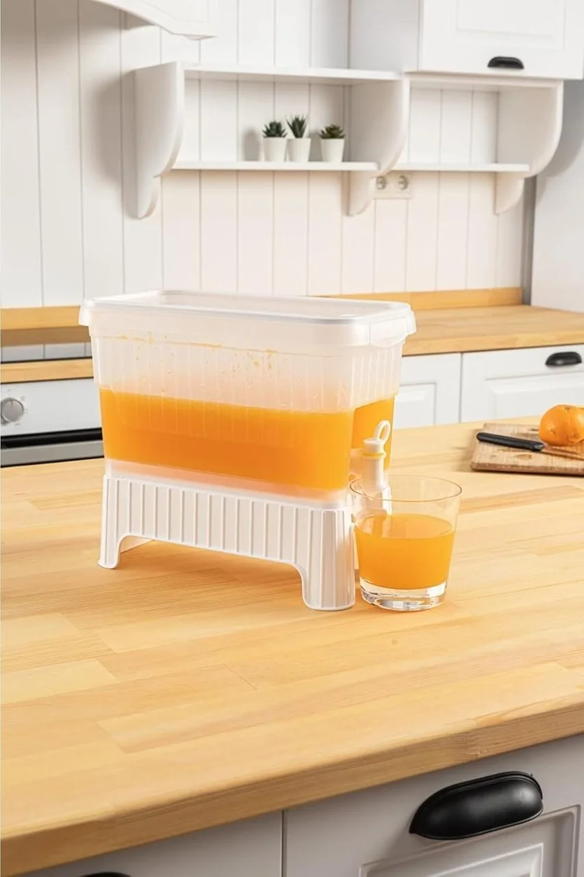 Lexroo 4 Lt Musluklu Ve Ayaklı Buzdolabı Sebili Plastik Su Sebili Limonata Meşrubat Portakal Suyu Lexroo 4 Lt Musluklu Ve Ayaklı Buzdolabı Sebili Plastik Su Sebili Limonata Meşrubat Portakal Suyu