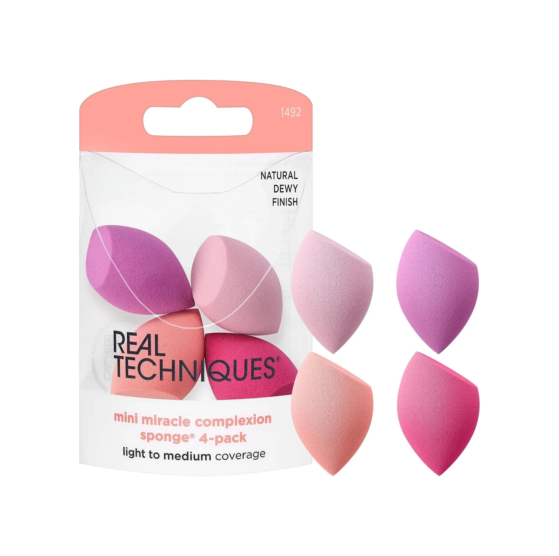 Lexroo 4 Mini Miracle Complexion Sponges - 4 Lü Makyaj Süngeri 1 Paket 1 X 1 Adet Lexroo 4 Mini Miracle Complexion Sponges - 4 Lü Makyaj Süngeri 1 Paket 1 X 1 Adet