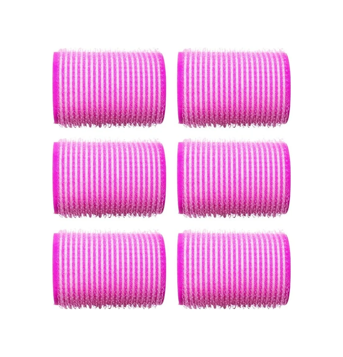 Lexroo 40x63 Mm 6lı Cırtlı Süngerli Bigudi - 60 Çok Renkli Lexroo 40x63 Mm 6lı Cırtlı Süngerli Bigudi - 60 Çok Renkli
