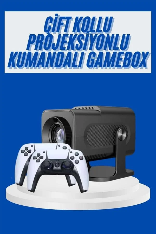 Lexroo 4k Android Smart Wi-fi Çift Kollu Projeksiyon Game Box Kumandalı Taşınabilir Yeni Nesil Lexroo 4k Android Smart Wi-fi Çift Kollu Projeksiyon Game Box Kumandalı Taşınabilir Yeni Nesil