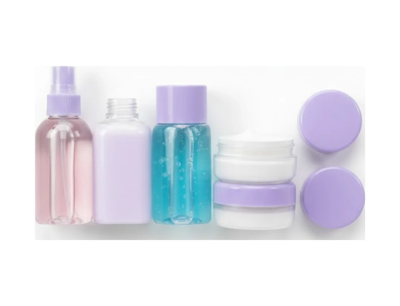 Lexroo 5 Parça Şeffaf Seyahat Kozmetik Seti 30 Ml Lexroo 5 Parça Şeffaf Seyahat Kozmetik Seti 30 Ml