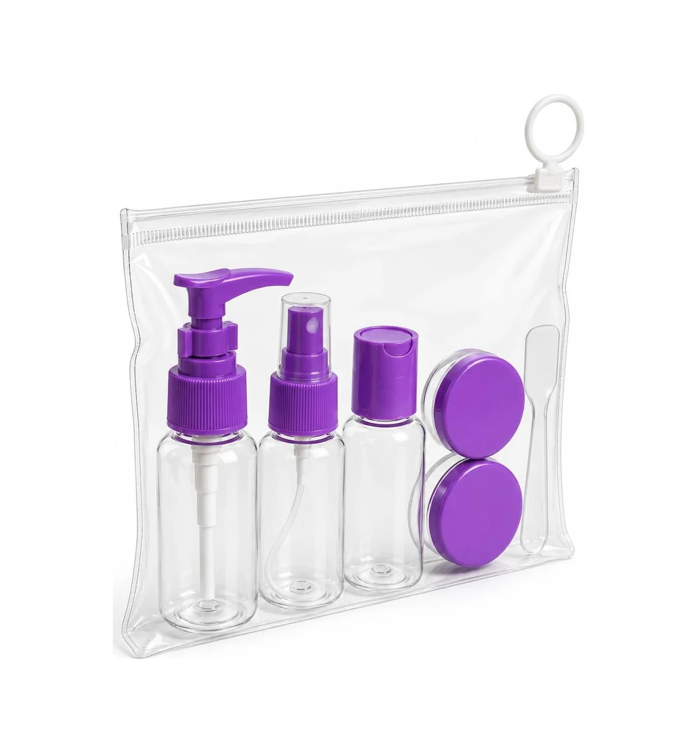Lexroo 5 Parça Seyahat Şişe Seti, 30 Ml Doldurulabilir Şampuan Krem Parfüm Şişeleri Lexroo 5 Parça Seyahat Şişe Seti, 30 Ml Doldurulabilir Şampuan Krem Parfüm Şişeleri