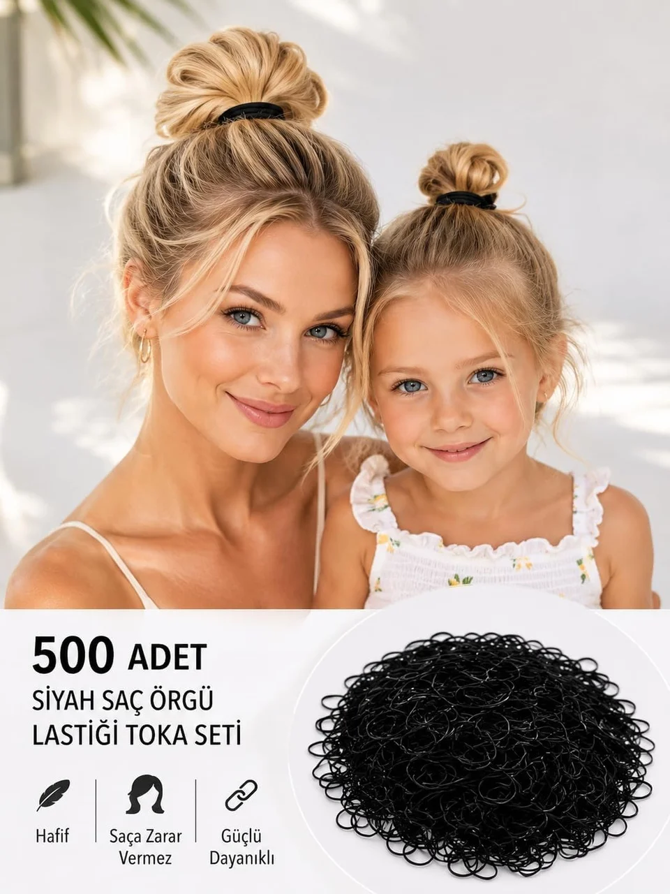 Lexroo 500 Adet Siyah Saç Örgü Lastiğitoka Seti Lastik Toka Seti, Lastik Toka Seti, Toka Organizer Lexroo 500 Adet Siyah Saç Örgü Lastiğitoka Seti Lastik Toka Seti, Lastik Toka Seti, Toka Organizer